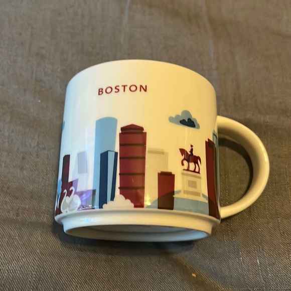Boston 2014 you are here mug never been used